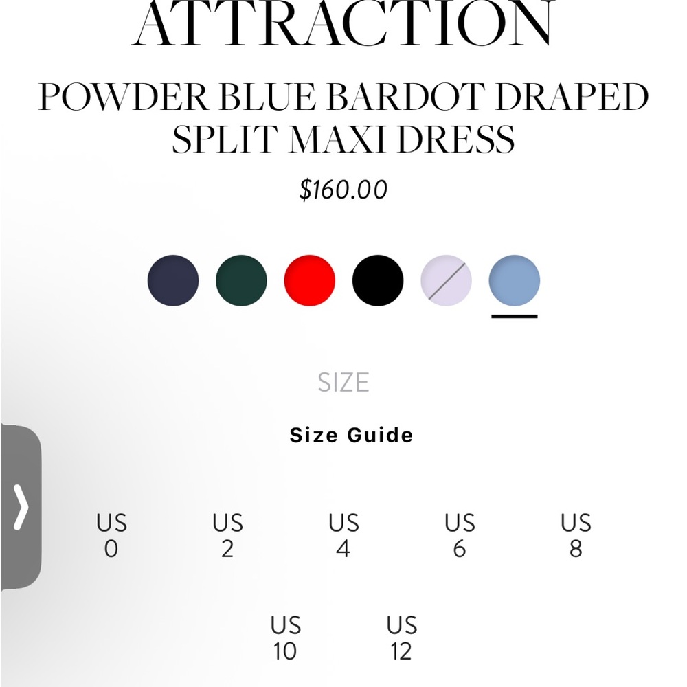 Club L London - law of attraction Off-Shoulder Blue Dress - Picture 5 of 6